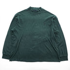 Polo Ralph Lauren 90年代 ヴィンテージ ピマコットン モックネック 長袖Tシャツ ダークグリーン POLO GOLF