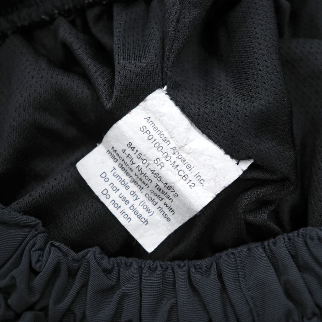 AMERICAN APPAREL ミリタリー US ARMY トレーニングパンツ S ブラック メッシュ 米軍 00年代 8415-01-465-4872