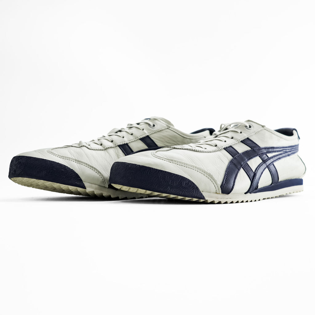 Onitsuka Tiger メキシコ66 MEXICO 66 SD レザースニーカー 27cm クリーム ネイビー 1183A872