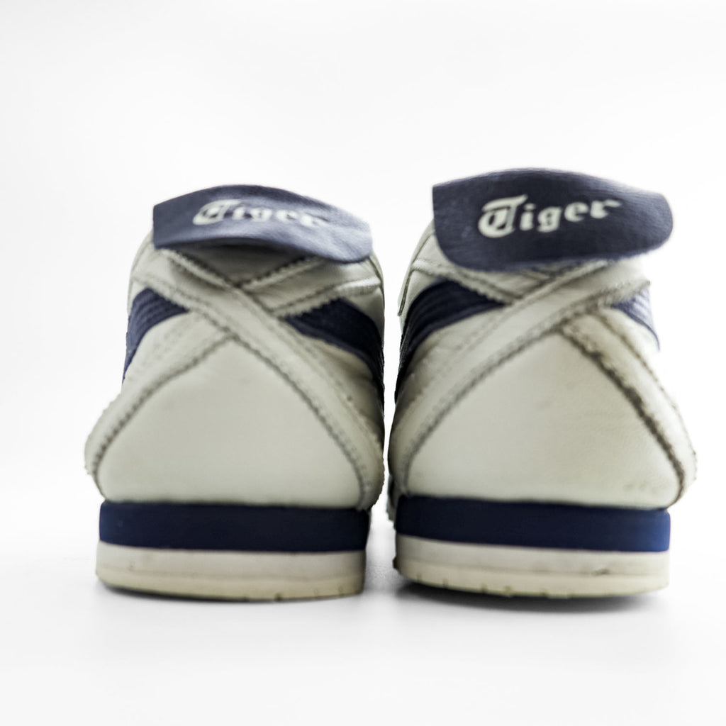 Onitsuka Tiger メキシコ66 MEXICO 66 SD レザースニーカー 27cm クリーム ネイビー 1183A872