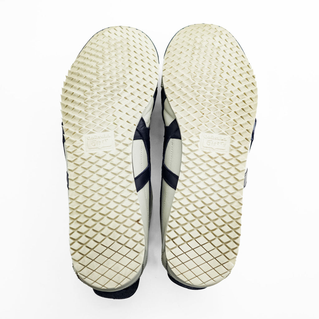 Onitsuka Tiger メキシコ66 MEXICO 66 SD レザースニーカー 27cm クリーム ネイビー 1183A872
