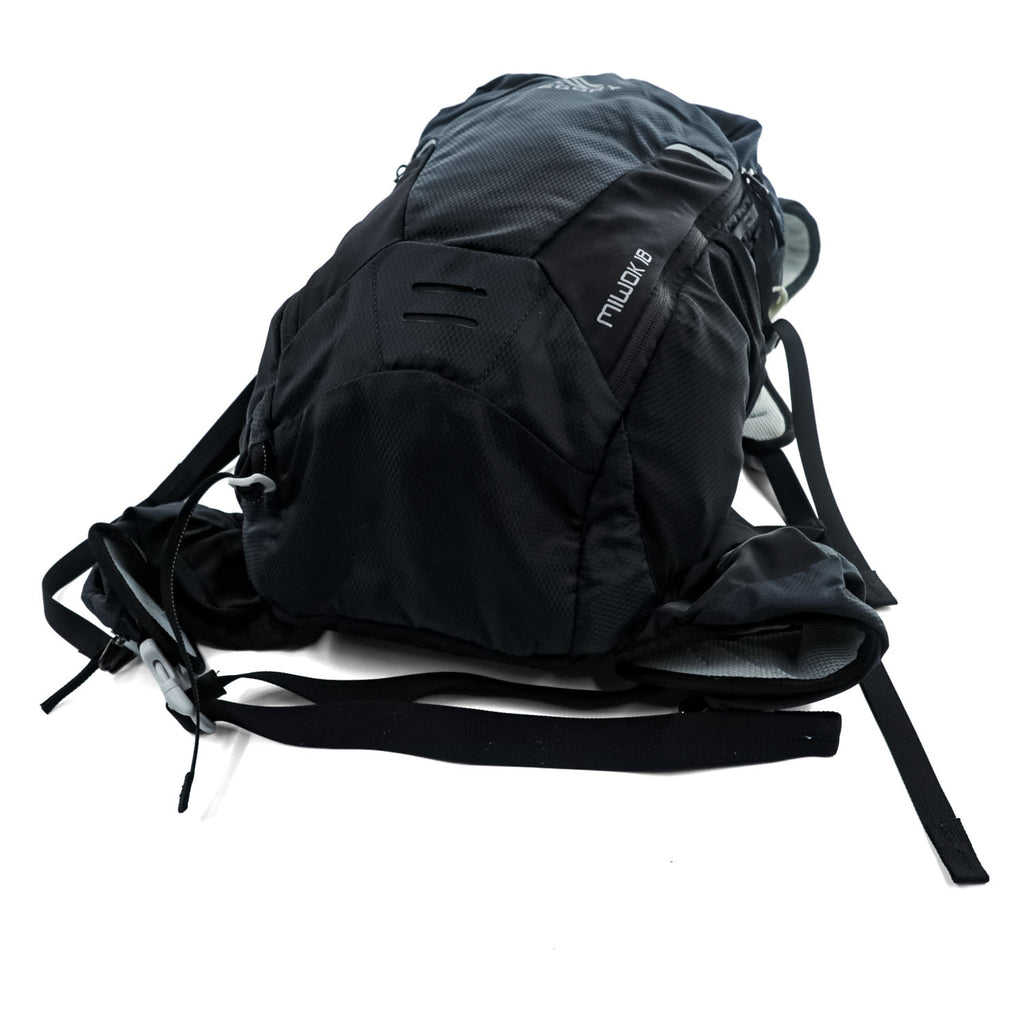 GREGORY MIWOK 18 Black Drawcord Backpack