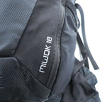 GREGORY MIWOK 18 Black Drawcord Backpack
