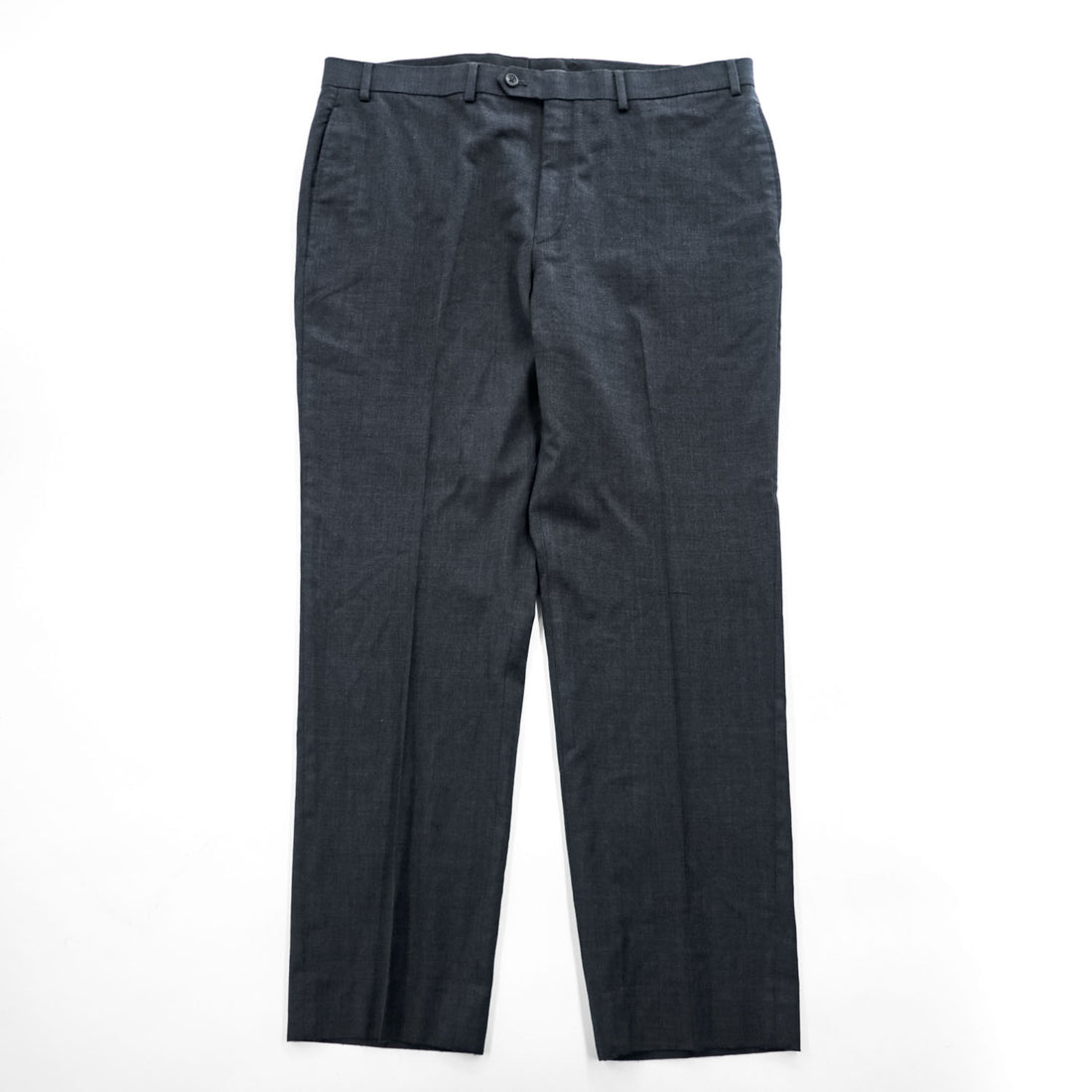 LAUREN RALPH LAUREN High Performance Wool Dress Pants Charcoal Gray 38W/32L Made in India