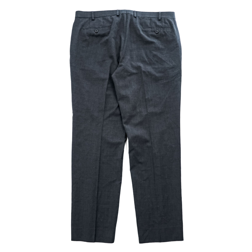 LAUREN RALPH LAUREN High Performance Wool Dress Pants Charcoal Gray 38W/32L Made in India