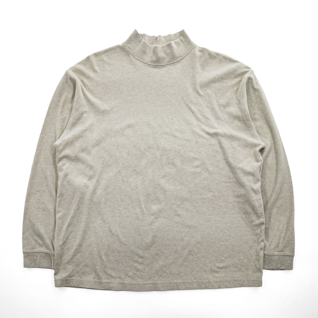L.L.Bean Men's Mock Neck Long Sleeve T-Shirt XL Regular Made in El Salvador