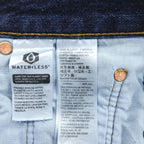 Levi Strauss 501 Denim Jeans S Dark Indigo Blue Button Fly 00501-0115