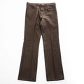 70s Wrangler Wrancher 00082BN Made in USA Brown Bootcut Pants W34 L33