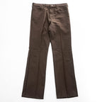 70s Wrangler Wrancher 00082BN Made in USA Brown Bootcut Pants W34 L33