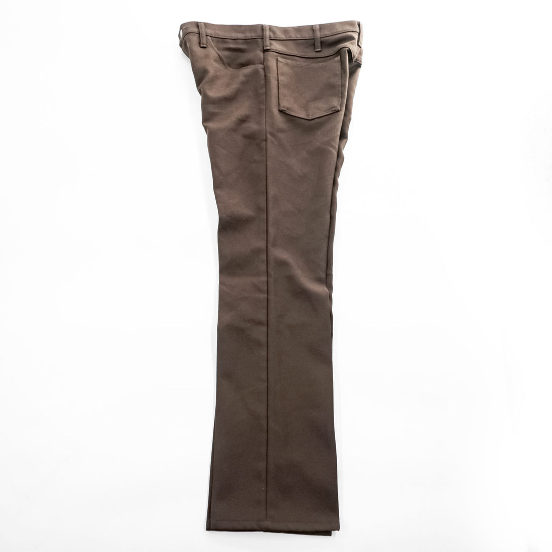 70s Wrangler Wrancher 00082BN Made in USA Brown Bootcut Pants W34 L33