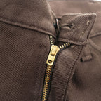 70s Wrangler Wrancher 00082BN Made in USA Brown Bootcut Pants W34 L33