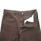 70s Wrangler Wrancher 00082BN Made in USA Brown Bootcut Pants W34 L33