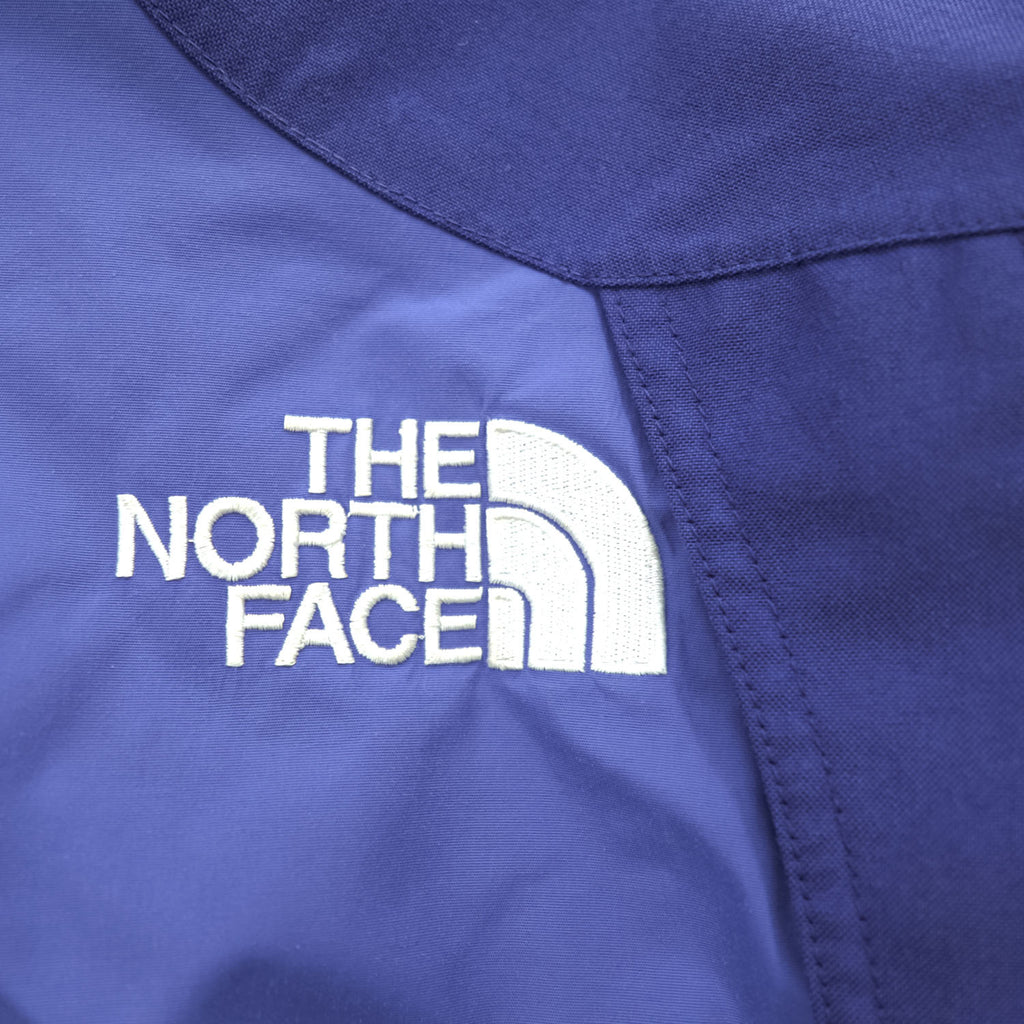 THE NORTH FACE ゴアテックス GORE-TEX マウンテンパーカー シェル レインジャケット M ブルー 防水 ドローコード