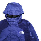 THE NORTH FACE ゴアテックス GORE-TEX マウンテンパーカー シェル レインジャケット M ブルー 防水 ドローコード