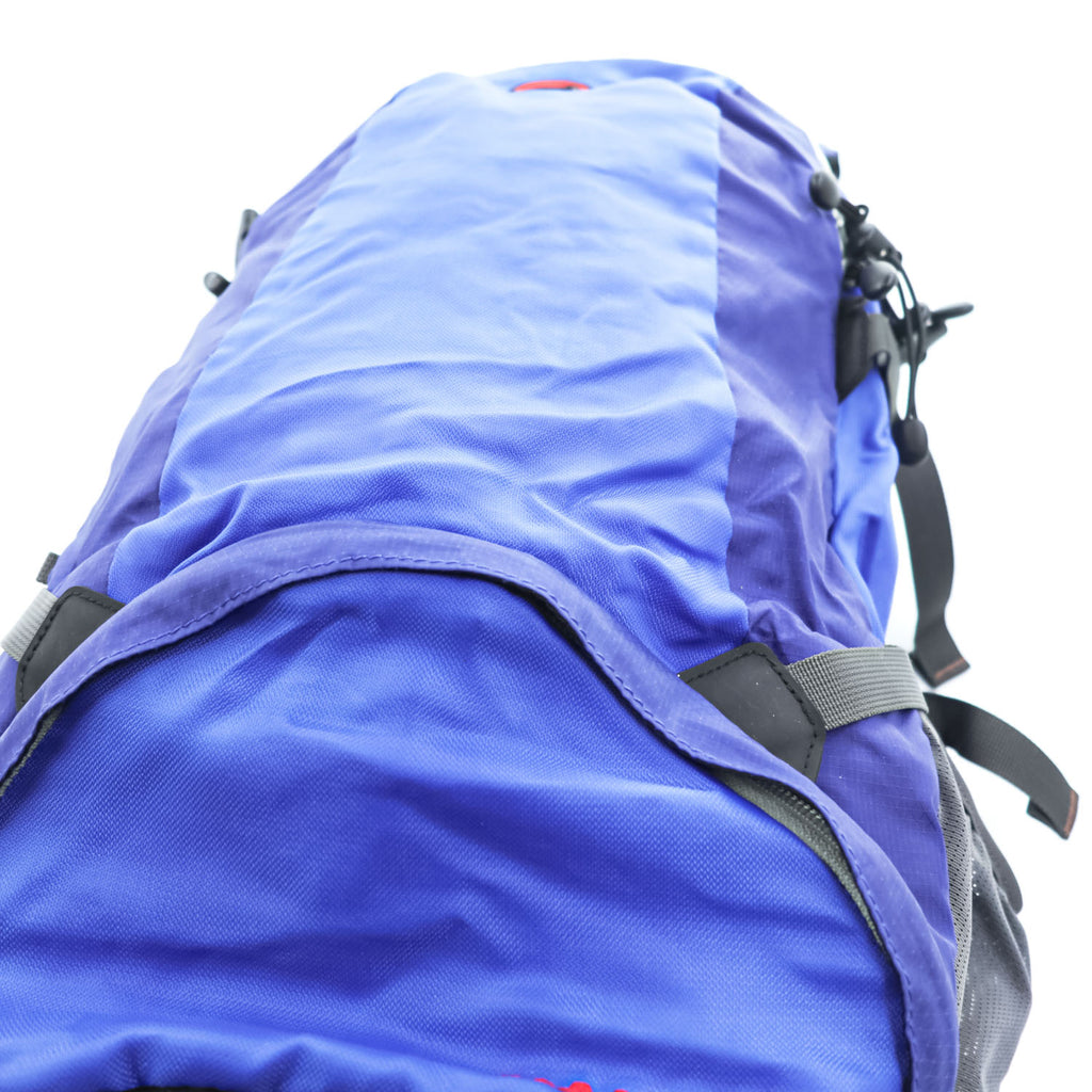MAMMUT バックパック リュック ブルー ドローコード レインカバー付き