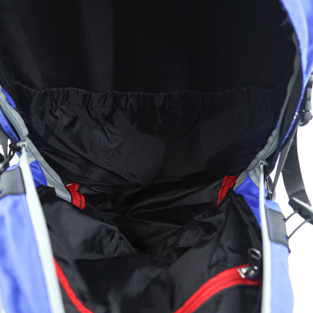MAMMUT バックパック リュック ブルー ドローコード レインカバー付き
