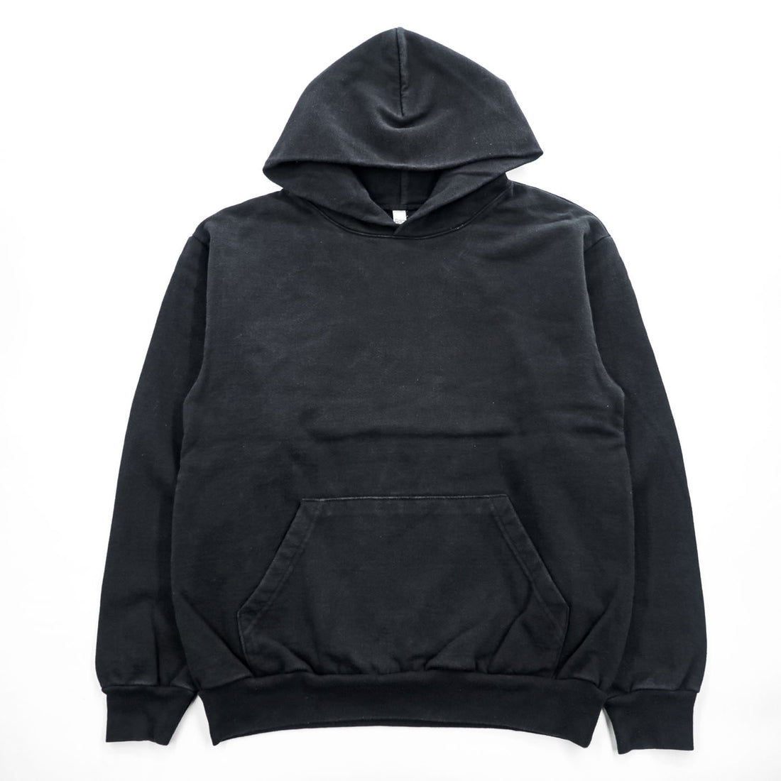 LOS ANGELES APPAREL プルオーバー パーカー USA製 14OZ HEAVY FLEECE M ブラック 裏起毛