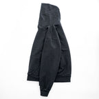 LOS ANGELES APPAREL プルオーバー パーカー USA製 14OZ HEAVY FLEECE M ブラック 裏起毛