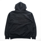 LOS ANGELES APPAREL プルオーバー パーカー USA製 14OZ HEAVY FLEECE M ブラック 裏起毛