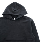 LOS ANGELES APPAREL プルオーバー パーカー USA製 14OZ HEAVY FLEECE M ブラック 裏起毛