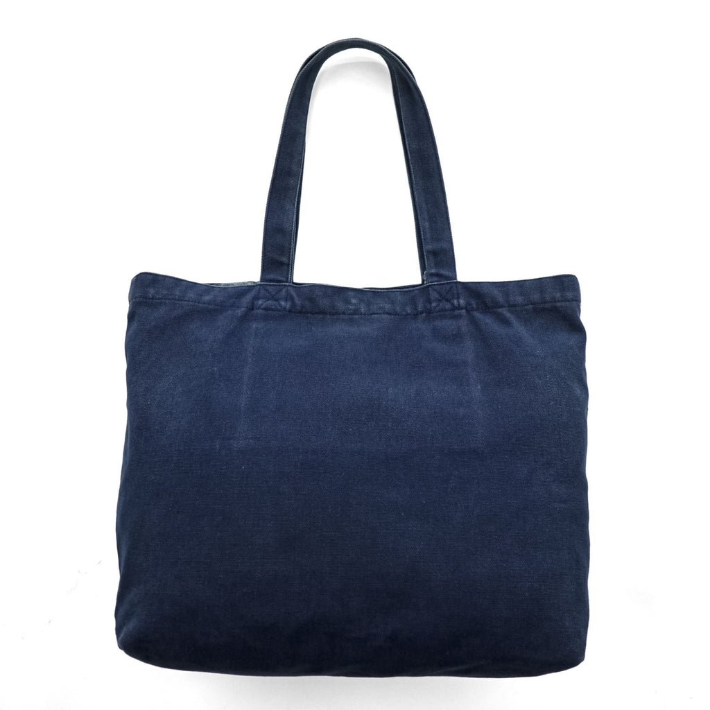Polo Ralph Lauren ポロベア キャンバス トートバッグ ネイビー スナップボタン 内ポケット