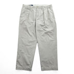 Polo Ralph Lauren 90年代 ヴィンテージ ETHAN PANT 2タック ワイド チノパンツ L ベージュ プリーツ ポロチノ