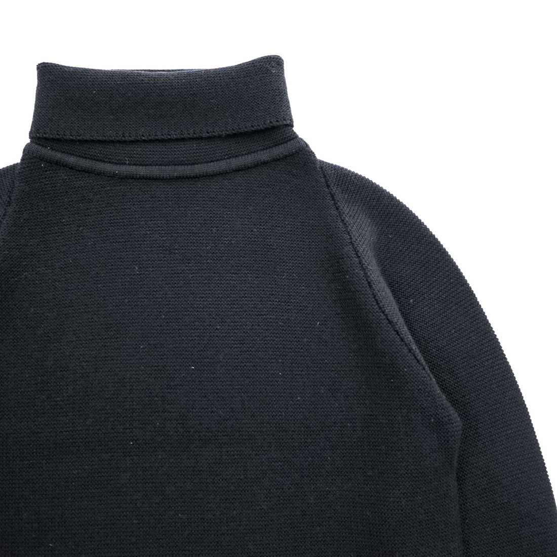SAINT JAMES フランス製 タートルネック ニット セーター L ブラック