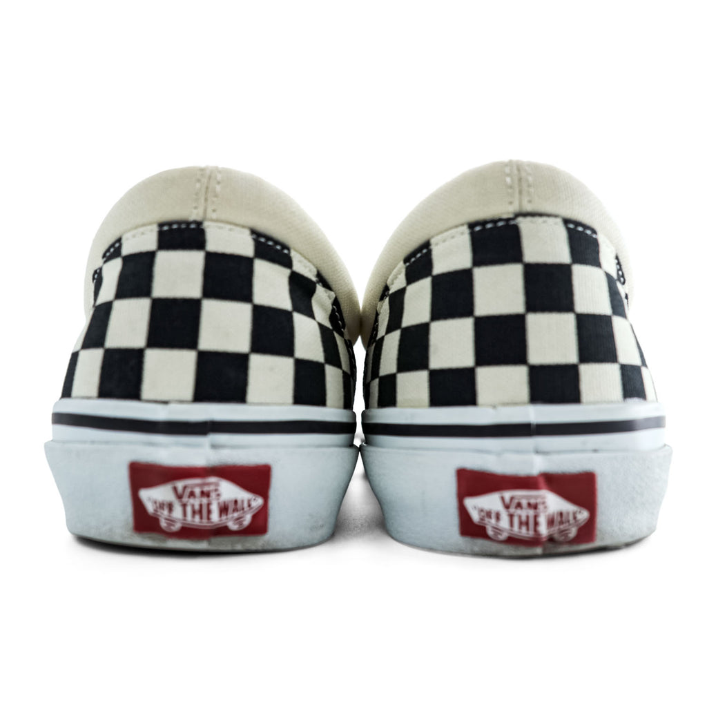 VANS クラシック スリッポン SLIP-ON スニーカー 26.5cm キャンバス チェッカーフラッグ V98CLA 466091-0001