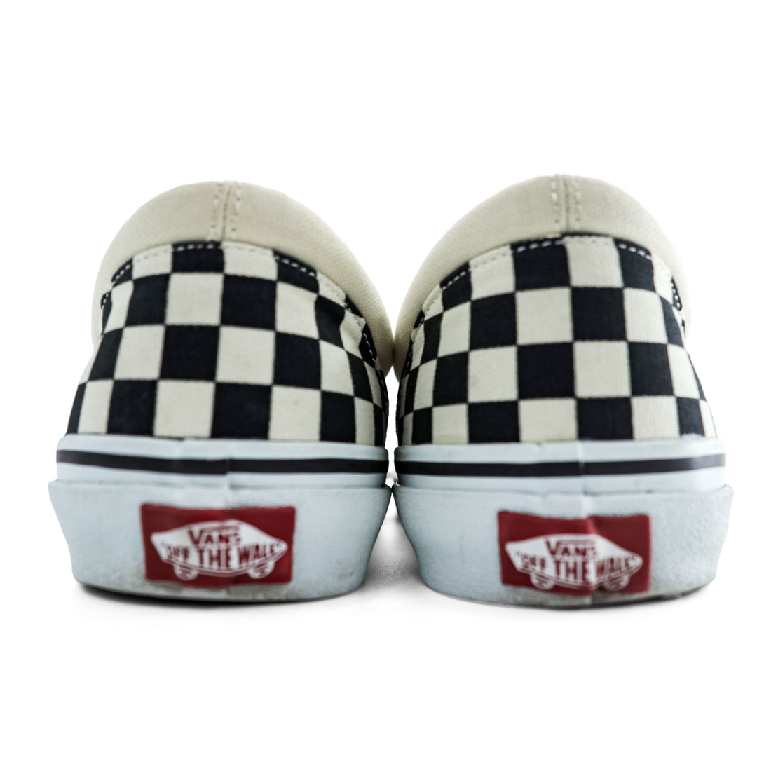 VANS クラシック スリッポン SLIP-ON スニーカー 26.5cm キャンバス チェッカーフラッグ V98CLA 466091-0001