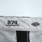 Dickies 874 Original Fit 20s Black Work Pants 32x32 Made in Mexico