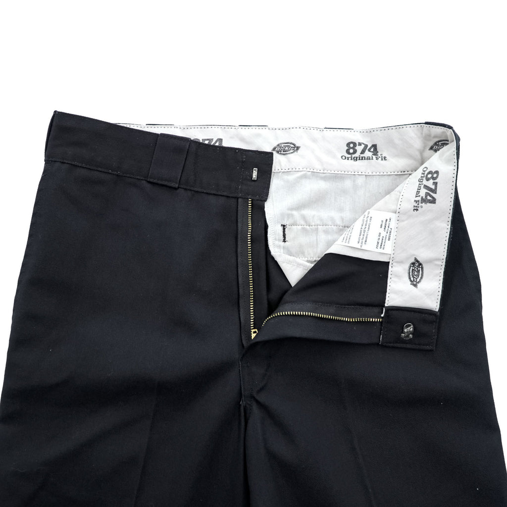 Dickies 874 Original Fit 20s Black Work Pants 32x32 Made in Mexico