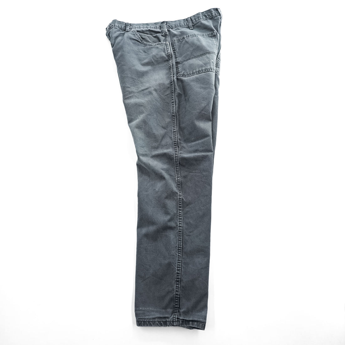 Dickies ダック地 ワークパンツ L フェードグレー キャンバス