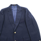 PENDLETON 80年代 ヴィンテージ 2B テーラードジャケット ブレザー XL ネイビー 紺ブレ 金ボタン
