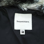 Sasquatchfabrix. 日本製 ファーコーチジャケット L マルチカラー フェイクファー FUR COACH JACKET ドローコード 21AW-JKH-003