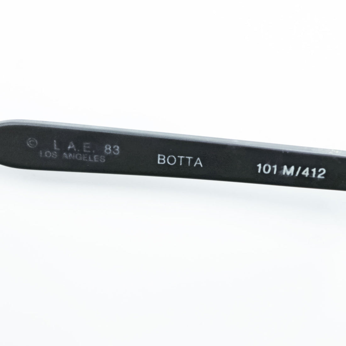 l.a. Eyeworks サングラス ハーフリム BOTTA ブラック 101 M/412