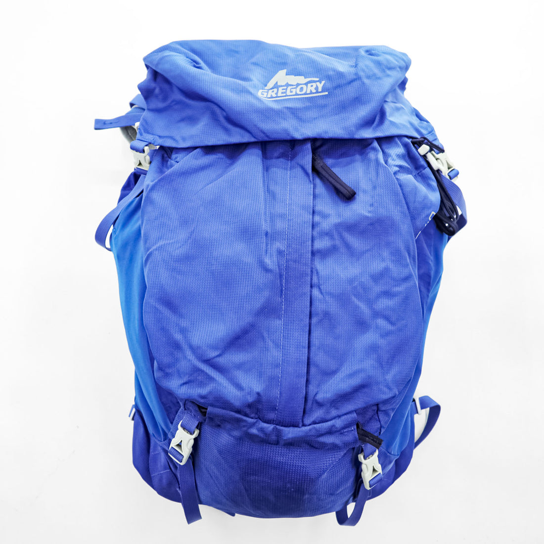 Gregory Z40 Hiking Backpack Blue Size S Ventilated Mesh Back Rain Cover 40L