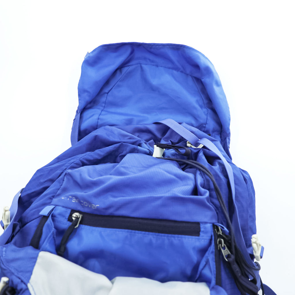 Gregory Z40 Hiking Backpack Blue Size S Ventilated Mesh Back Rain Cover 40L