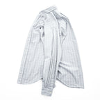 90s Ralph Lauren Yarmouth Gray Plaid Button-Down Long Sleeve Shirt 15 1/2-34/35