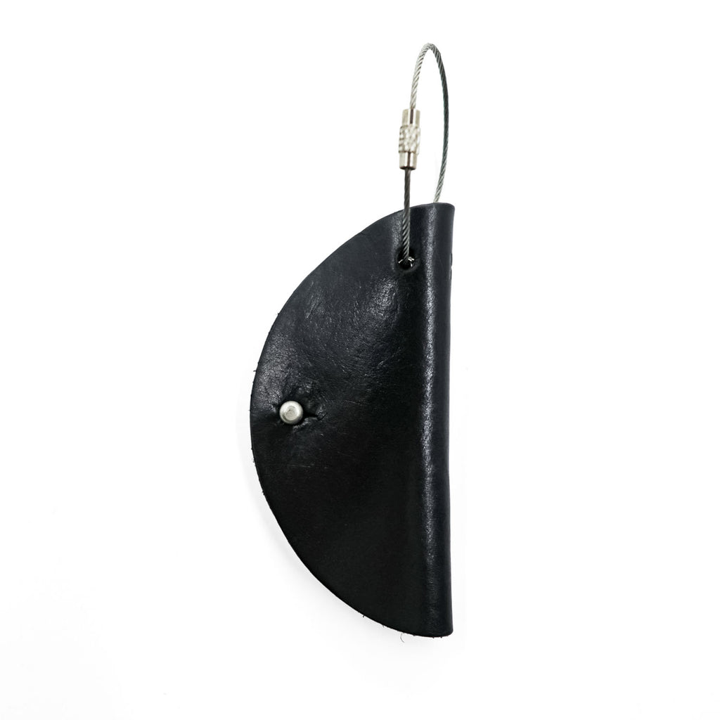 Hender Scheme レザー キーケース circle key holder サークル キーホルダー ブラック 3連フック