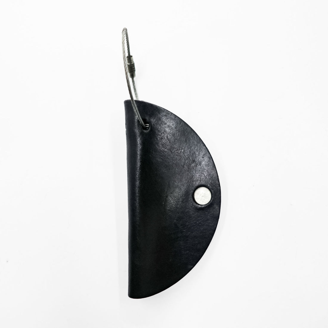 Hender Scheme レザー キーケース circle key holder サークル キーホルダー ブラック 3連フック