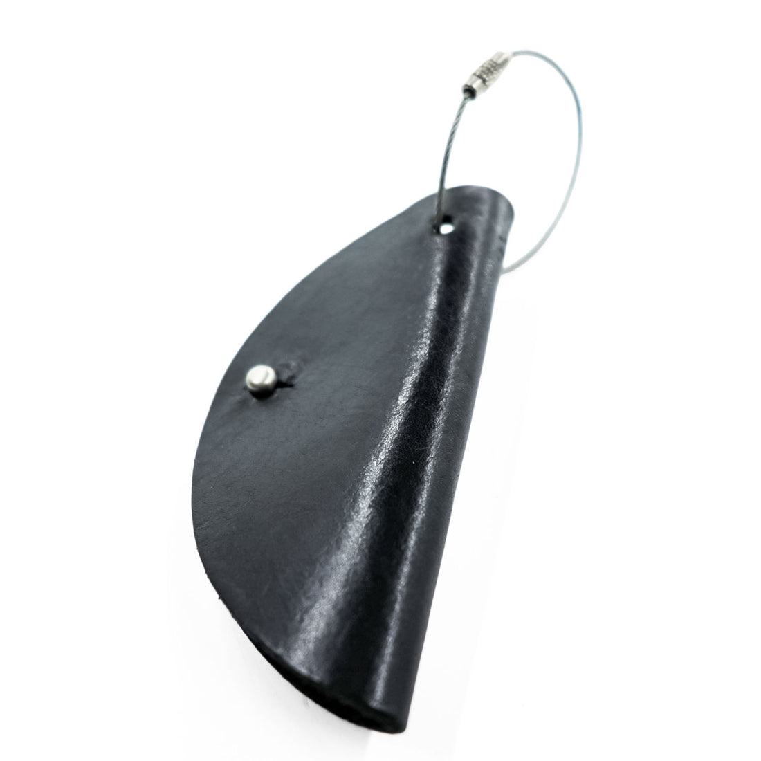 Hender Scheme レザー キーケース circle key holder サークル キーホルダー ブラック 3連フック