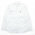 LACOSTE 長袖オックスフォード ボタンダウンシャツ M ホワイト CH5922