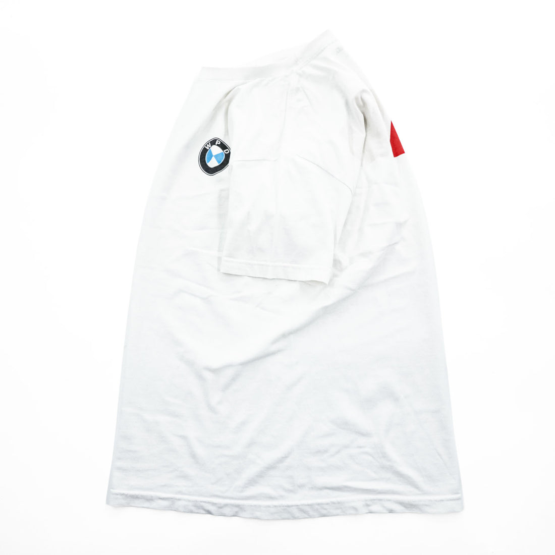 WARPED × MIN-NANO 日本製 Tシャツ L ホワイト BMWパロディ プリント