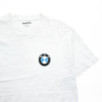 WARPED × MIN-NANO 日本製 Tシャツ L ホワイト BMWパロディ プリント