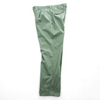 Polo Ralph Lauren 90年代  2タック ワイド チノパンツ HAMMOND PANT グリーン プリーツ ダブルカフス ポロチノ