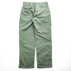 Polo Ralph Lauren 90年代  2タック ワイド チノパンツ HAMMOND PANT グリーン プリーツ ダブルカフス ポロチノ