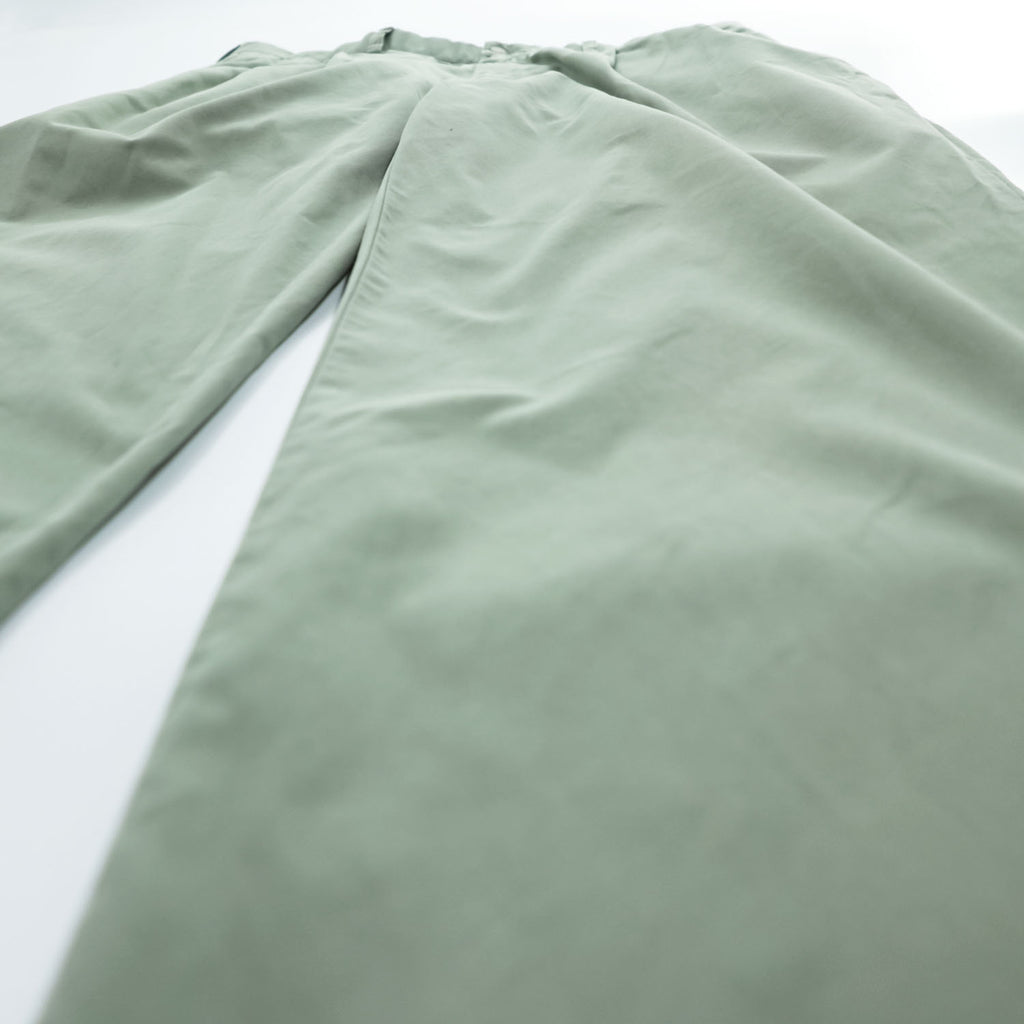 Polo Ralph Lauren 90年代  2タック ワイド チノパンツ HAMMOND PANT グリーン プリーツ ダブルカフス ポロチノ