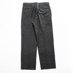 Brooks Brothers ウールナイロン スラックス パンツ L ブラウン チャコール