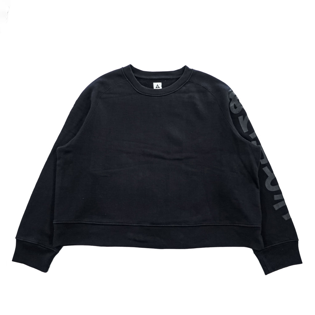 Sillage × THE モンゴリアンチョップス IMA:ZINE スウェット トレーナー FREE ブラック TMC ありがとうスウェット