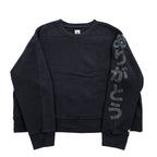 Sillage × THE モンゴリアンチョップス IMA:ZINE スウェット トレーナー FREE ブラック TMC ありがとうスウェット